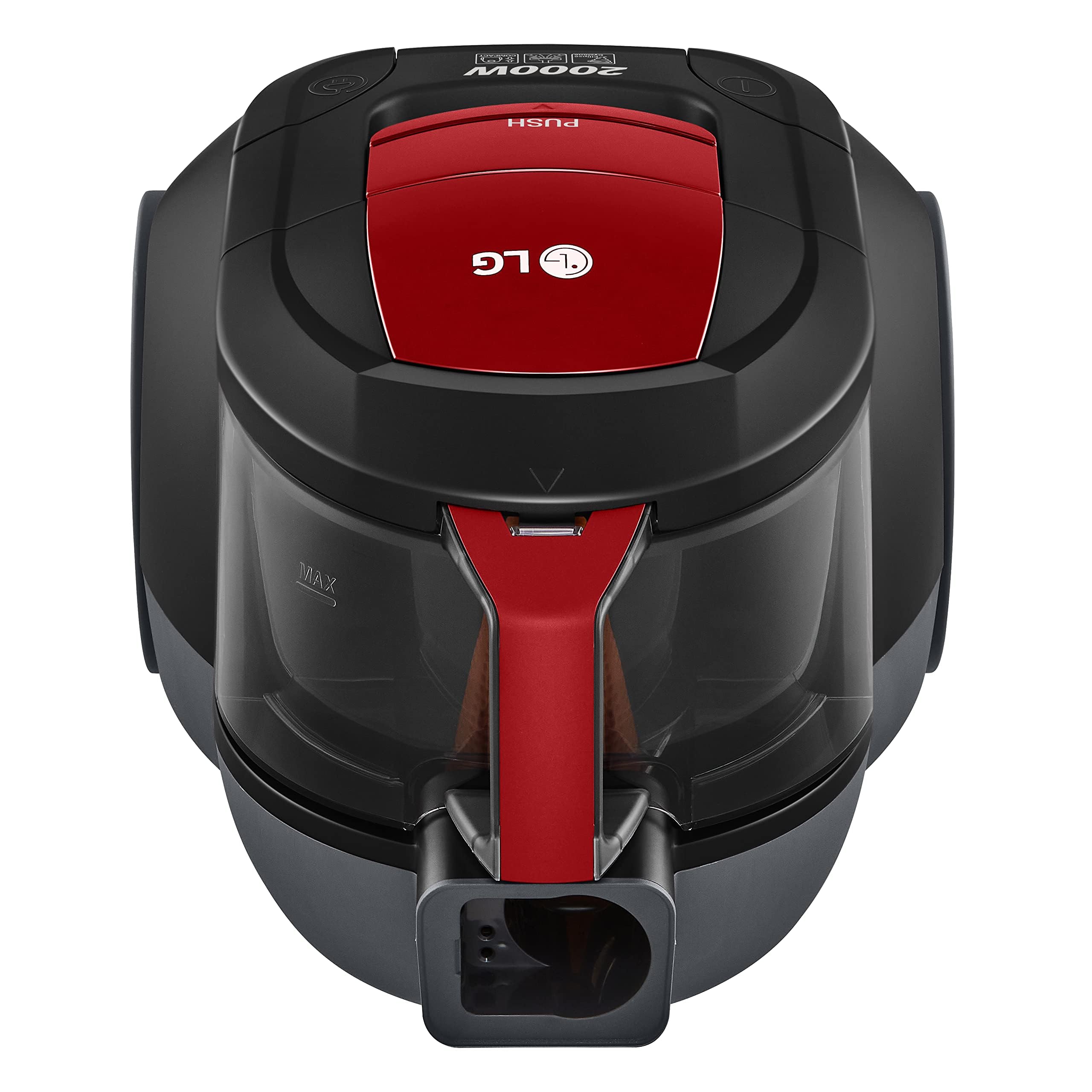 LG Bagless Vacuum Cleaner, 1.3 Liter Dust Capacity, Long Lasting Suction Power, 2000 Watt, Pearl Sparkle Red إل جي مكنسة كهربائية بدون كيس سعة 1.3 لتر من الغبار، قوة شفط تدوم طويلا، 2000 واط، احمر لؤلؤي LG Bagless Vacuum Cleaner, 1.3 Liter Dust Capacity, Long Lasting Suction Power, 2000 Watt, Pearl Sparkle Red إل جي مكنسة كهربائية بدون كيس سعة 1.3 لتر من الغبار، قوة شفط تدوم طويلا، 2000 واط، احمر لؤلؤي